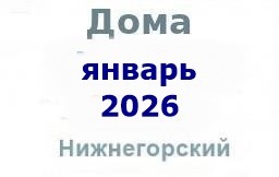 Дома в январе