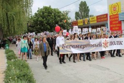 День победы в Нижнегорске